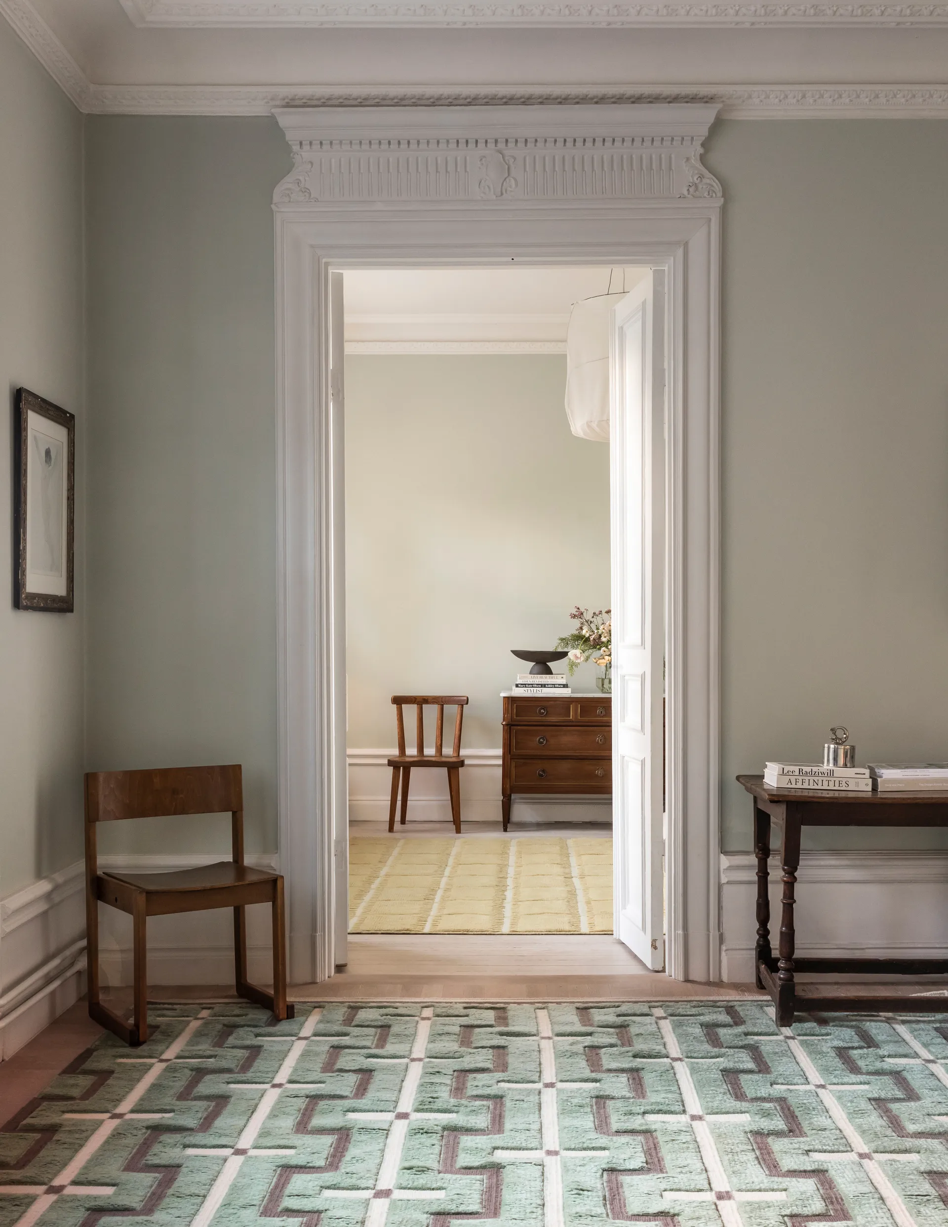 Johanna ullmatta, Sage, 300x400 cm Layered