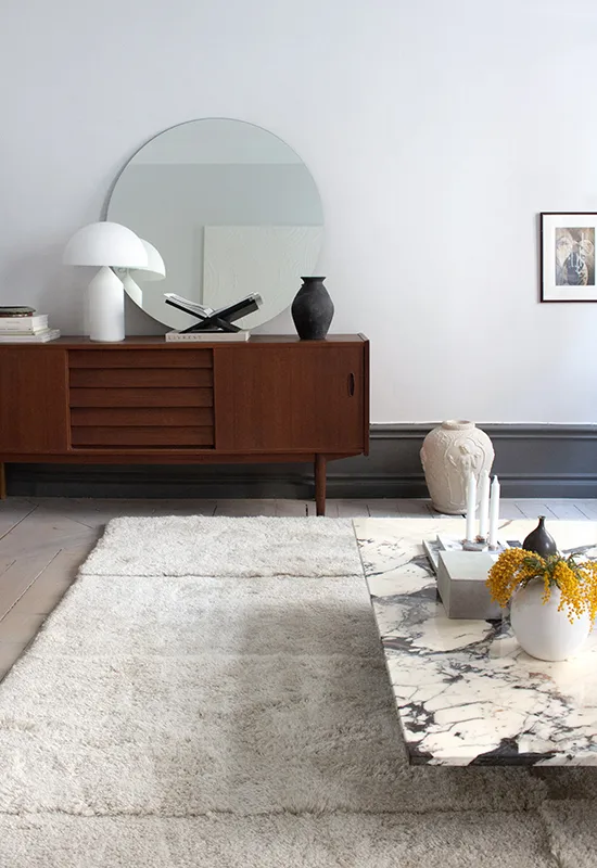 Levels matta 300x400 cm, Bone White Layered