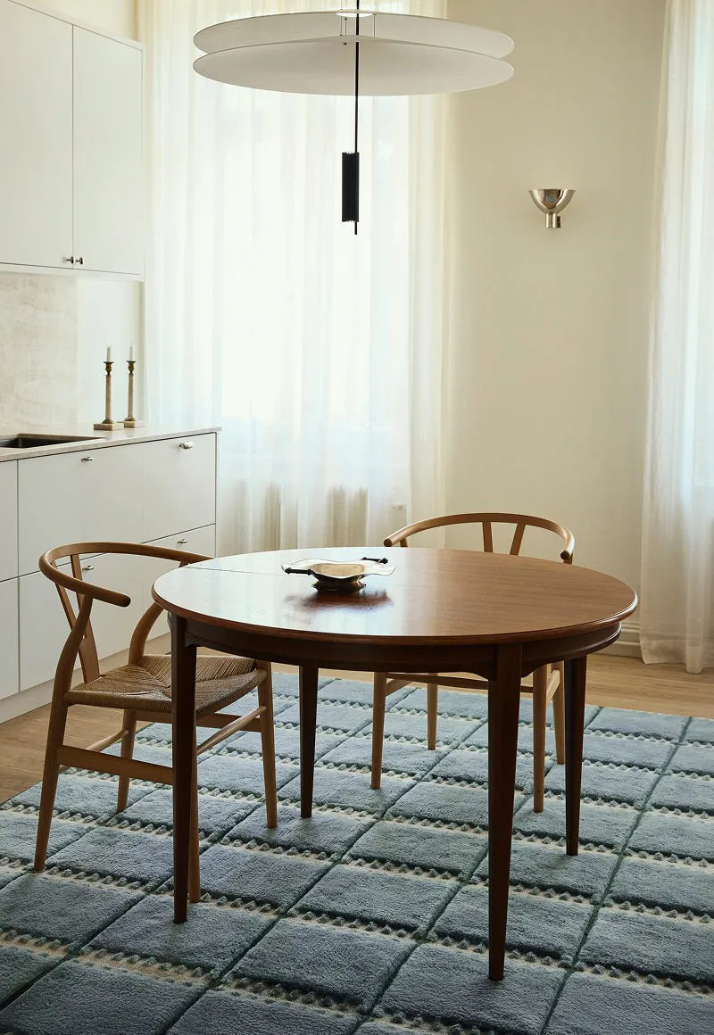 Lilly ullmatta, Blue, 200x300 cm Layered