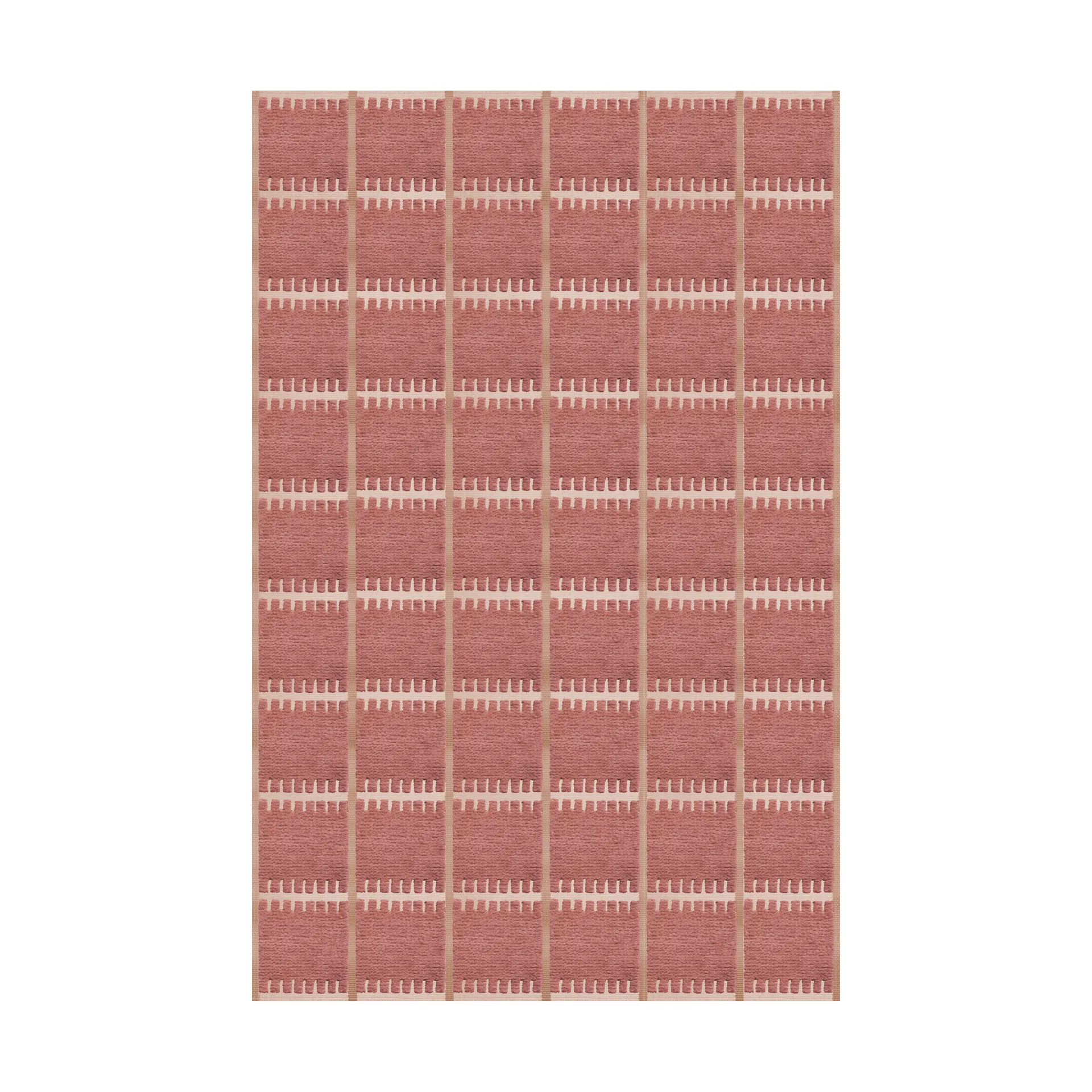 Lilly ullmatta, Claret red, 200x300 cm Layered