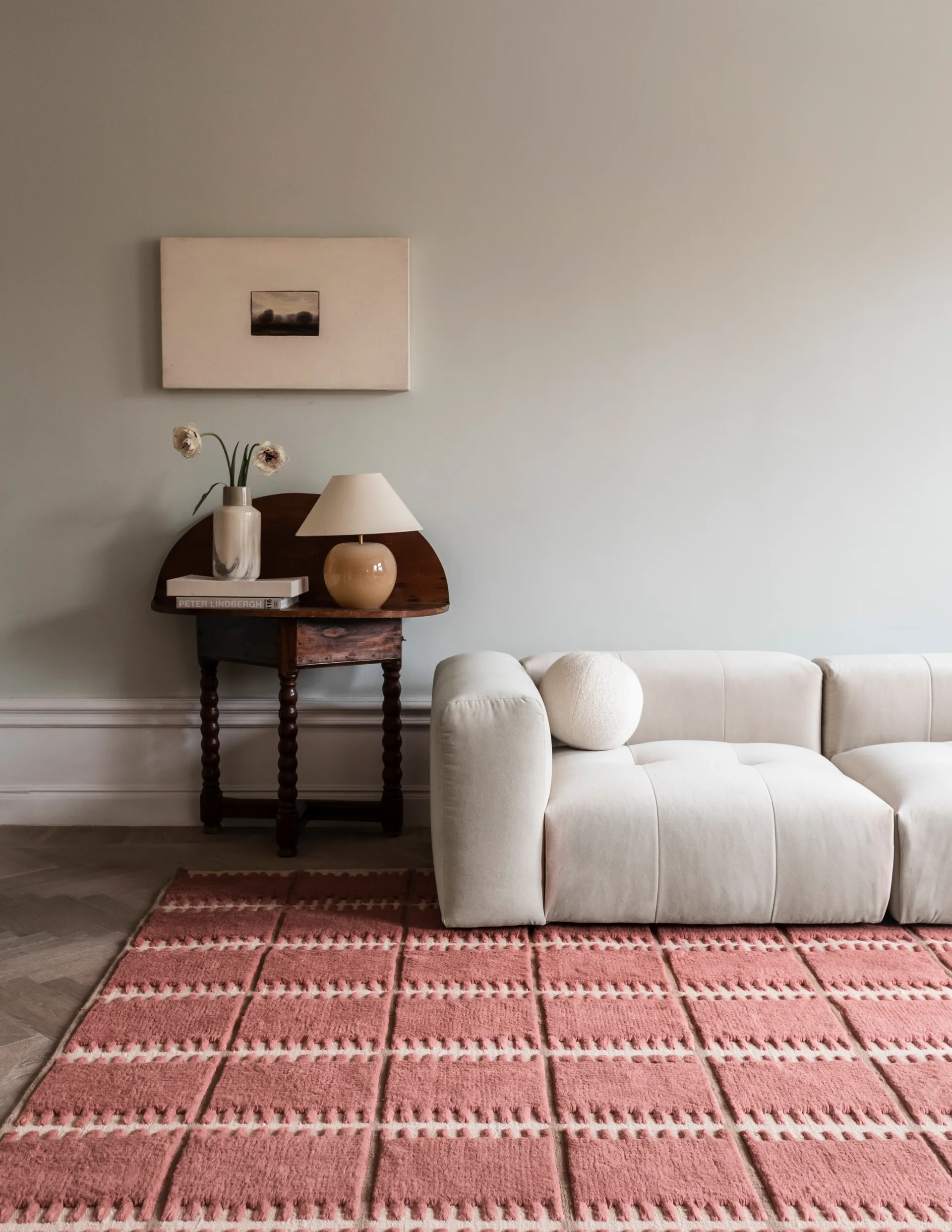 Lilly ullmatta, Claret red, 300x400 cm Layered