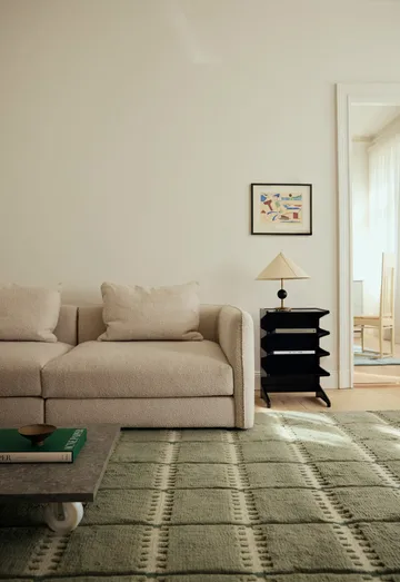 Lilly ullmatta - Green, 300x400 cm - Layered