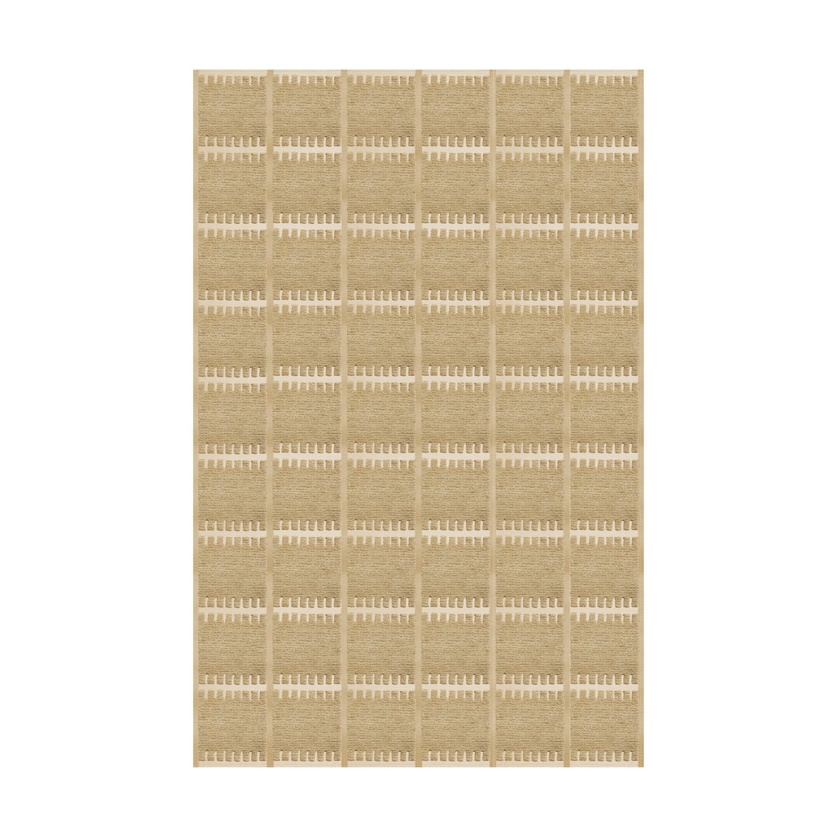 Layered Lilly ullmatta Mustard, 200x300 cm | Skandinavisk Design | Ullmattor | Gul