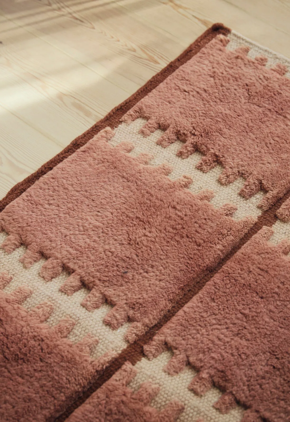 Lilly ullmatta, Rust, 200x300 cm Layered