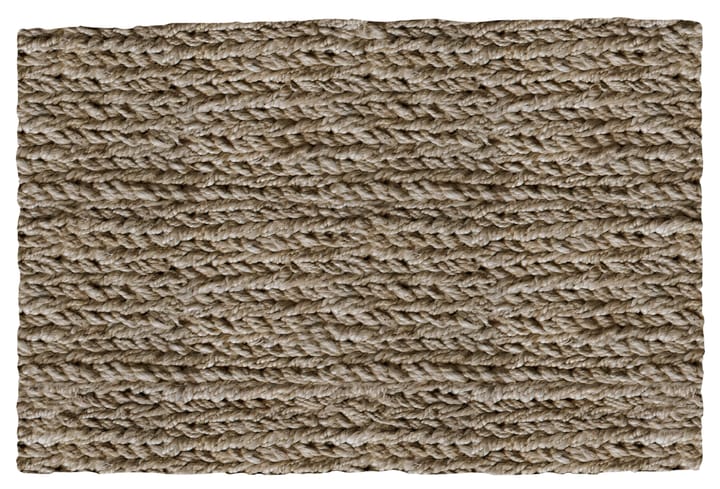 Lotta Agaton Chunky Hemp dörrmatta - Natural, 60x90 cm - Layered