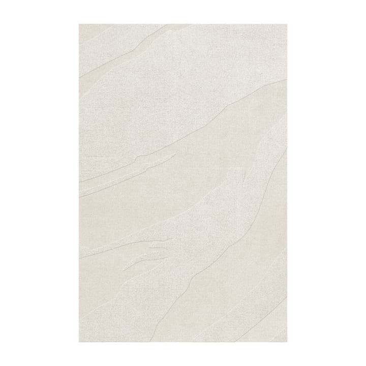 Nami ullmatta - Bone White 180x270 cm - Layered