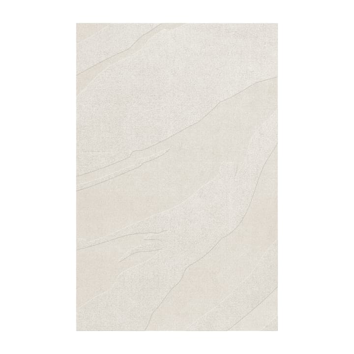 Nami ullmatta - Bone White 300x400 cm - Layered