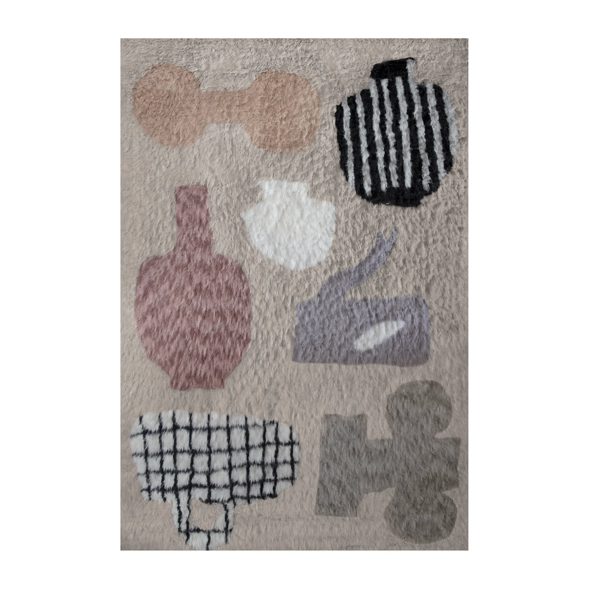 Picnic ullmatta, Beige, 250x350 cm Layered