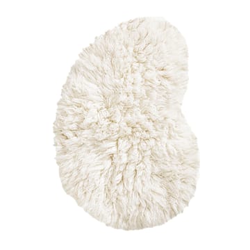 Residue Shaggy ullmatta - Bone White, 180x270 cm - Layered