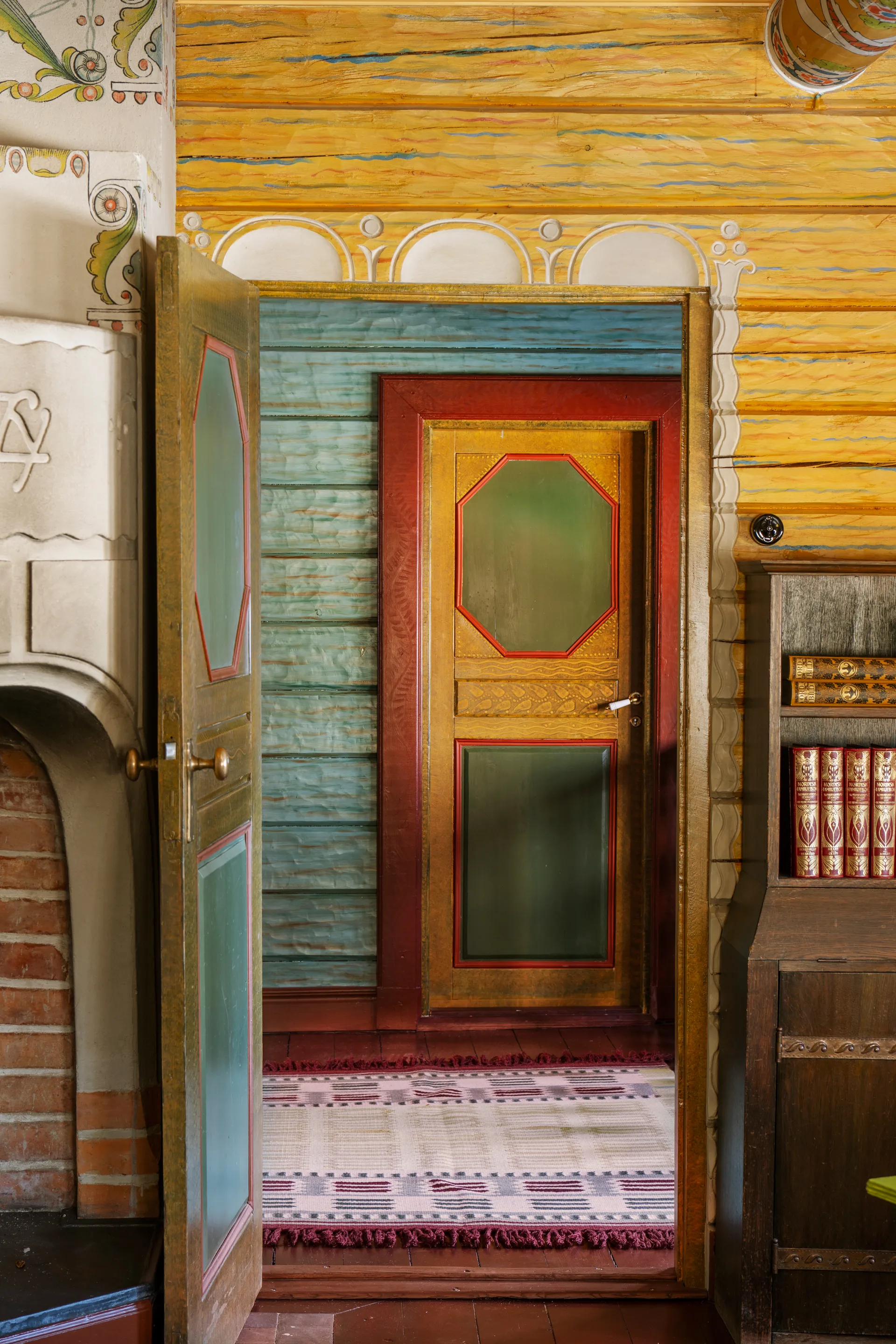 Röllakan Hilma gångmatta, Primrose, 75x240 cm Layered