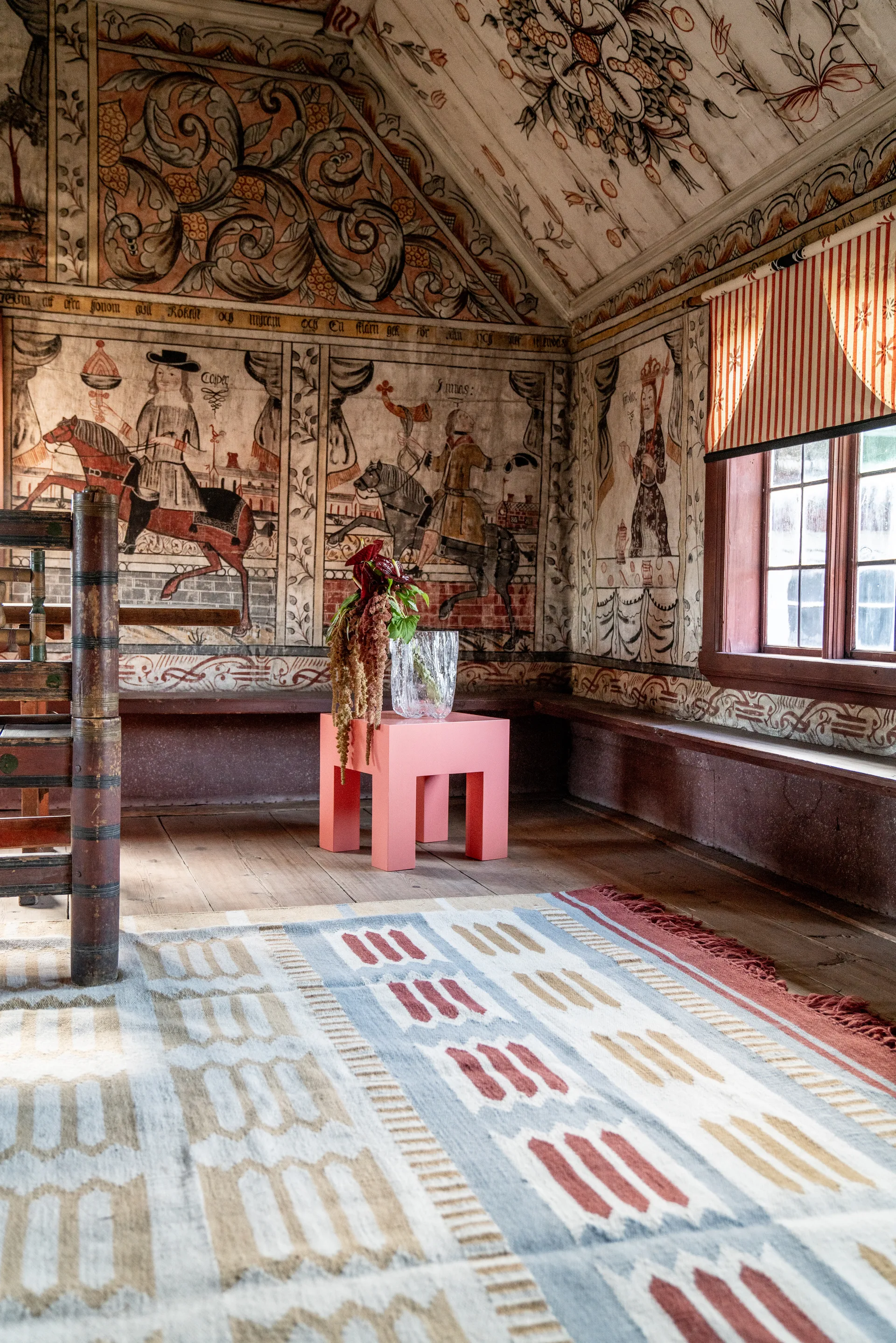 Röllakan Hilma ullmatta, Meadow, 140x200 cm Layered