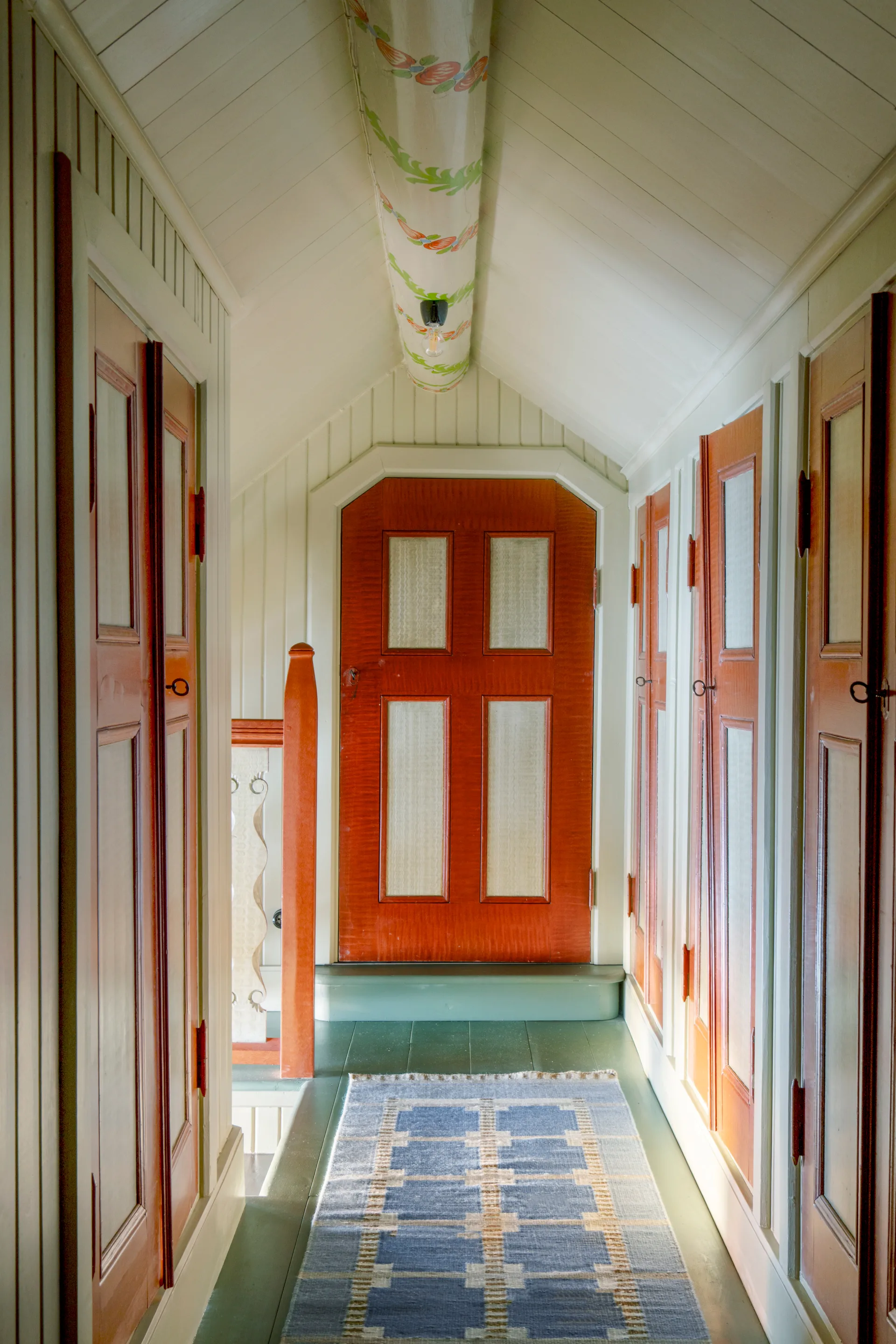 Röllakan Ruth gångmatta, Summer sky, 75x240 cm Layered