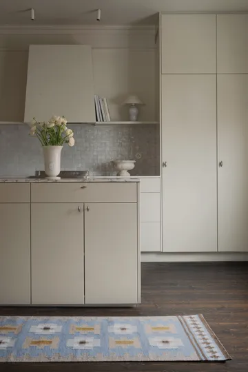 Röllakan Selma ullmatta - Dove, 75x240 cm - Layered