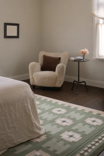 Röllakan Selma ullmatta - Sage, 250x350 cm - Layered