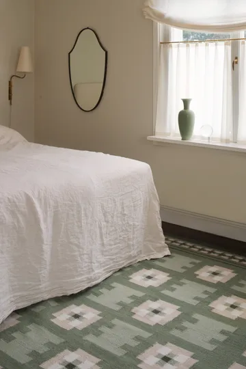 Röllakan Selma ullmatta - Sage, 250x350 cm - Layered