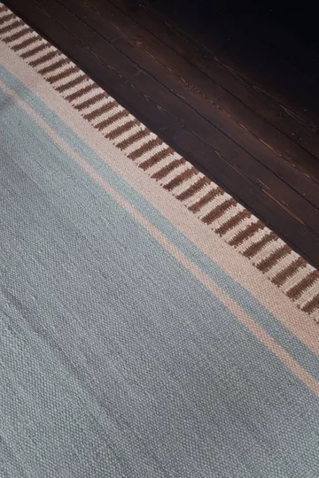 Röllakan Solid ullmatta - Sky blue, 180x270 cm - Layered