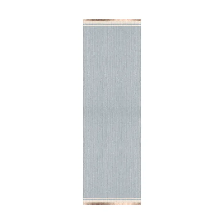 Röllakan Solid ullmatta - Sky blue, 75x240 cm - Layered