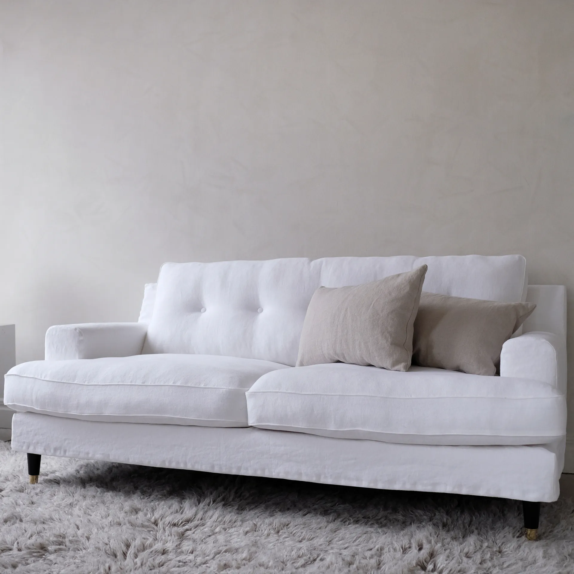 Shaggy matta 250x350 cm, Mocha melange Layered