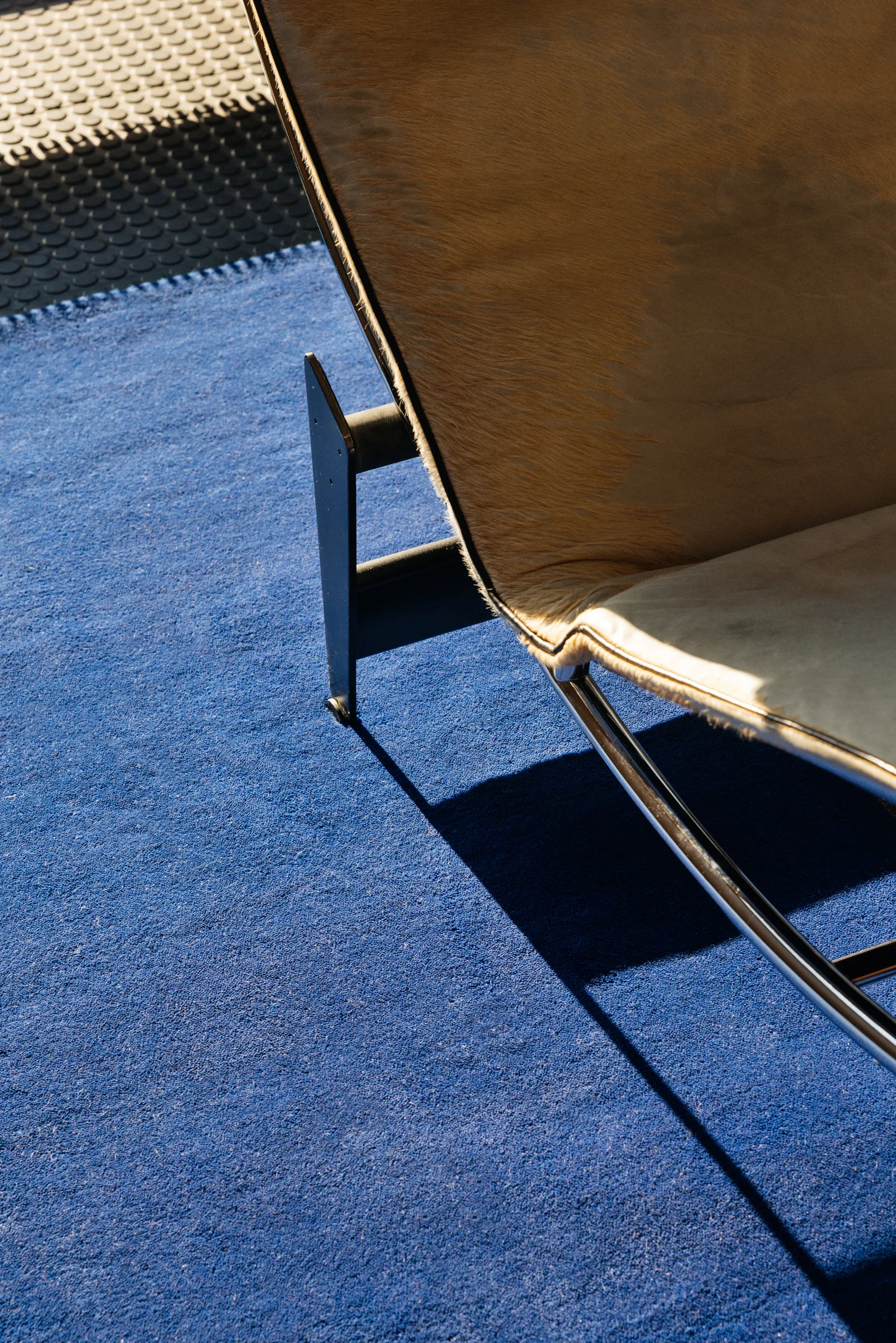 Solid Wool ullmatta, Blue foncé, 200x300 cm Layered