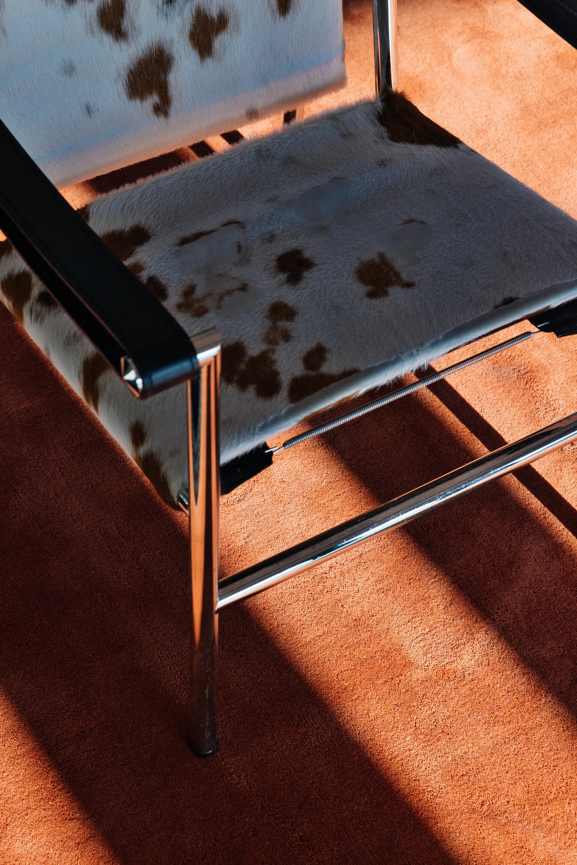 Solid Wool ullmatta, Red ochre, 200x300 cm Layered