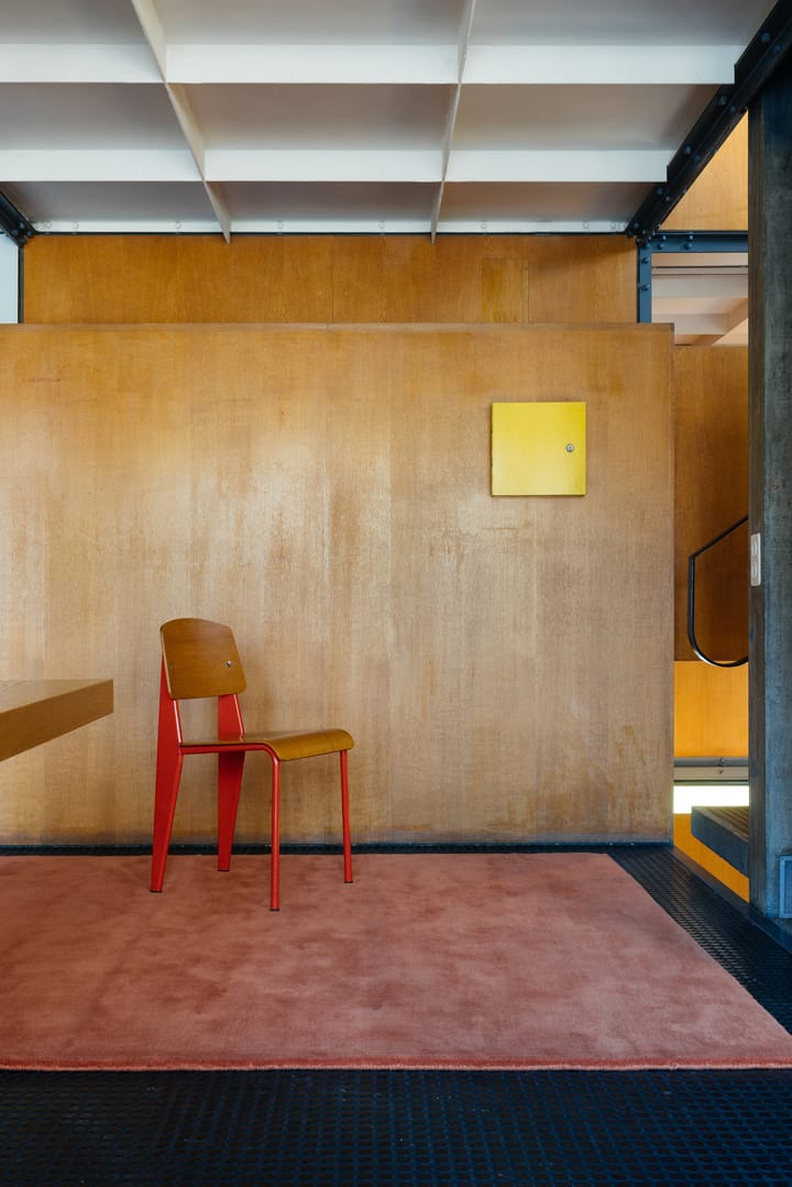Solid Wool ullmatta, Red ochre, 300x400 cm Layered