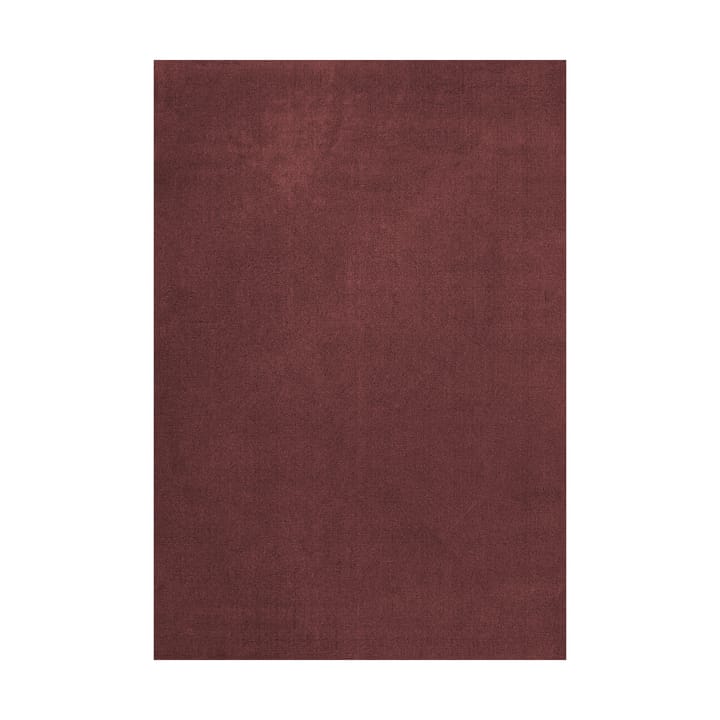 Solid Wool ullmatta - Ruby red, 180x270 cm - Layered