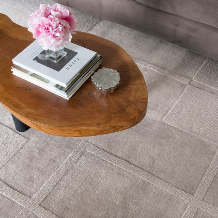 Swedish Grace oatmeal ullmatta, 180x270 cm Layered