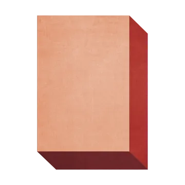 Teklan box ullmatta - Corals, 180x270 cm - Layered