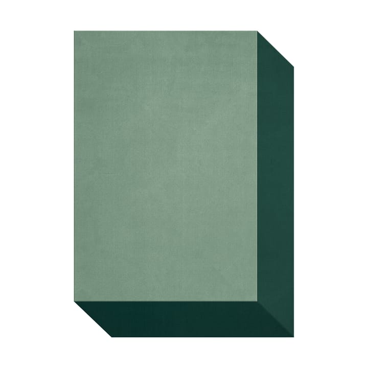 Teklan box ullmatta - Greens, 180x270 cm - Layered