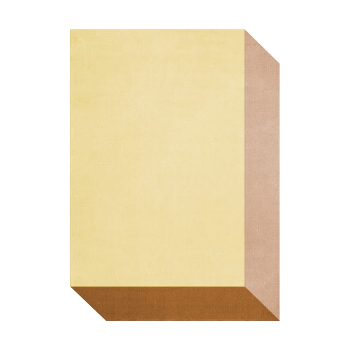 Teklan box ullmatta - Yellows, 180x270 cm - Layered