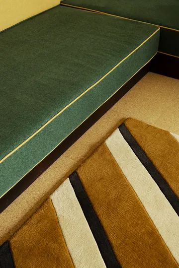 Teklan Diagonal ullmatta - Sand, 300x400 cm - Layered