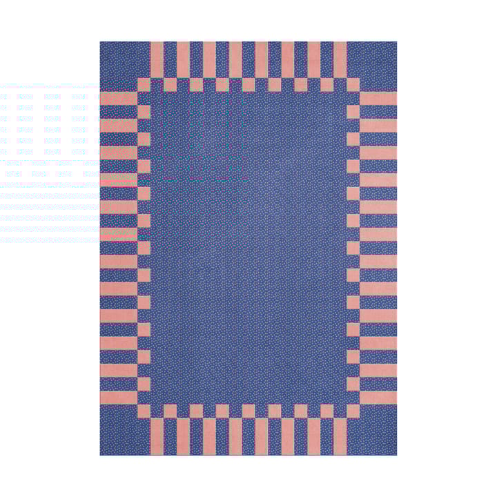 Teklan frame ullmatta - Cobalt salmon, 300x400 cm - Layered