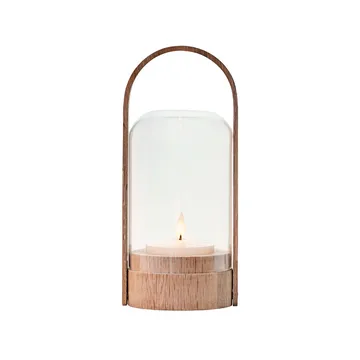 Candlelight portabel bordslampa - light oak - Le Klint