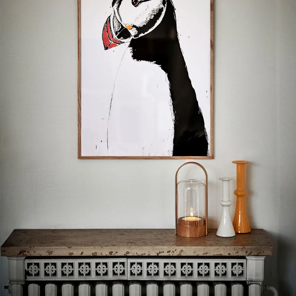 Candlelight portabel bordslampa, light oak Le Klint