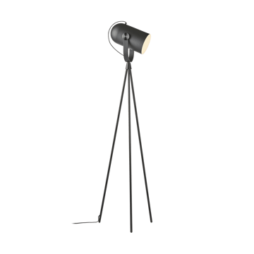 Carronade II golvlampa - Svart-svart ek - Le Klint