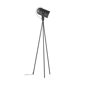 Carronade II golvlampa - Svart-svart ek - Le Klint
