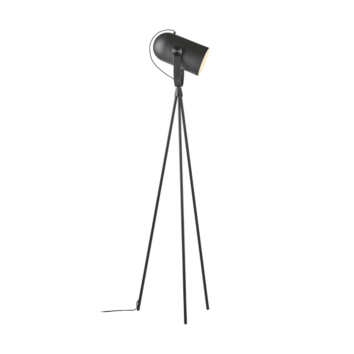 Carronade II golvlampa, Svart-svart ek Le Klint