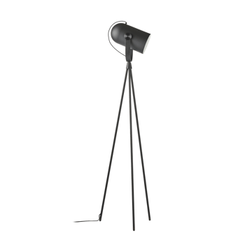 Carronade II golvlampa - Svart-svart ek - Le Klint