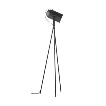 Carronade II golvlampa - Svart-svart ek - Le Klint