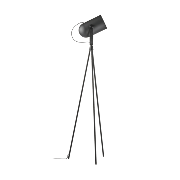 Carronade II golvlampa - Svart-svart ek - Le Klint