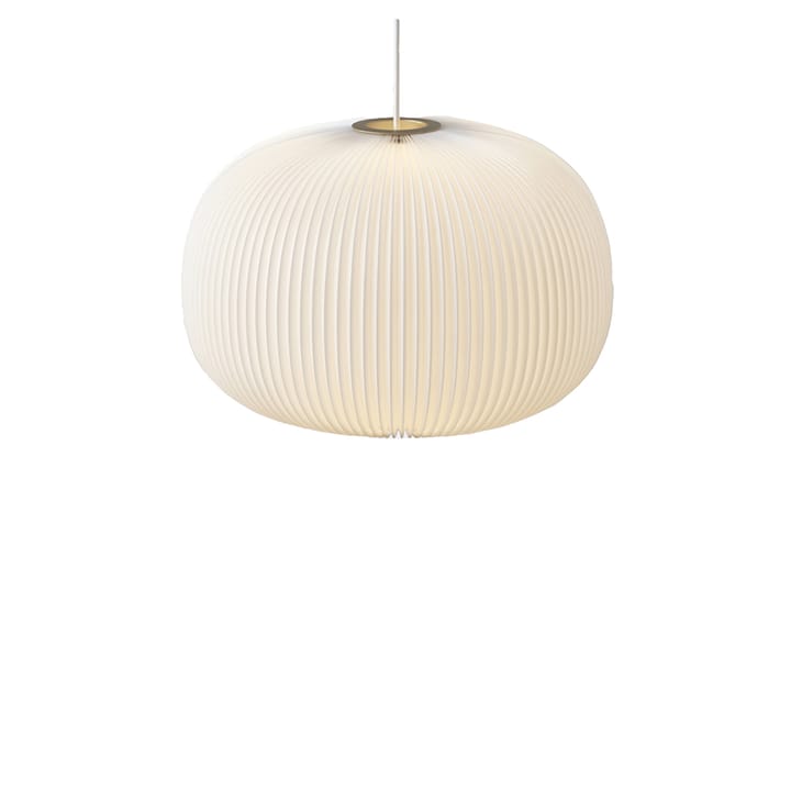 Lamella 1 pendel - vit, led, guld - Le Klint