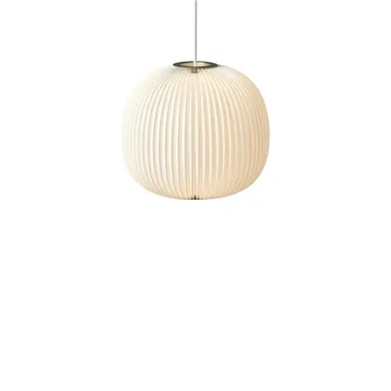 Lamella 3 pendel - vit, led, silver - Le Klint