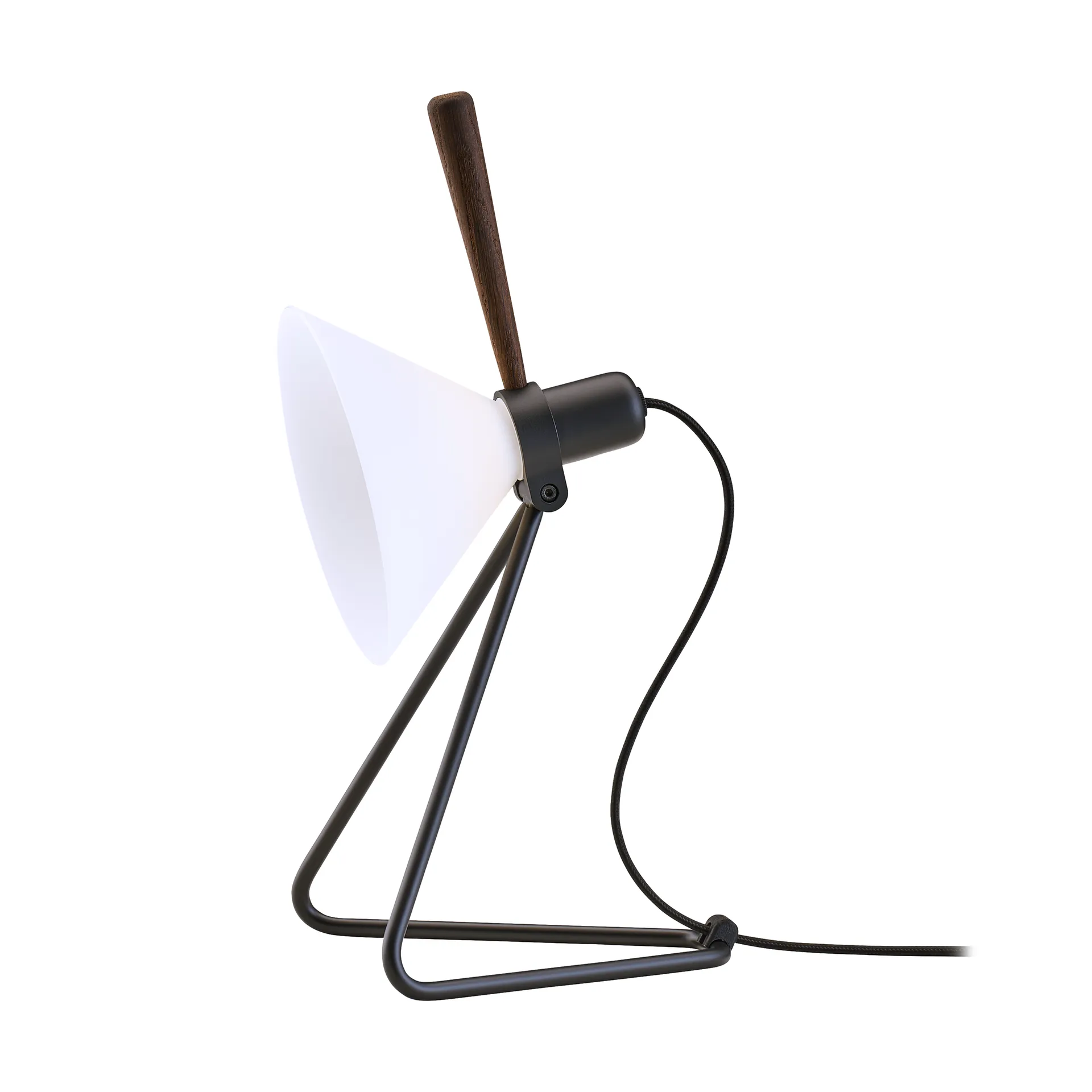 Spot vägg/bordslampa, Black-smoked oak Le Klint