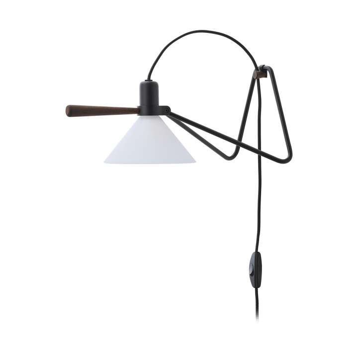 Spot vägg/bordslampa, Black-smoked oak Le Klint