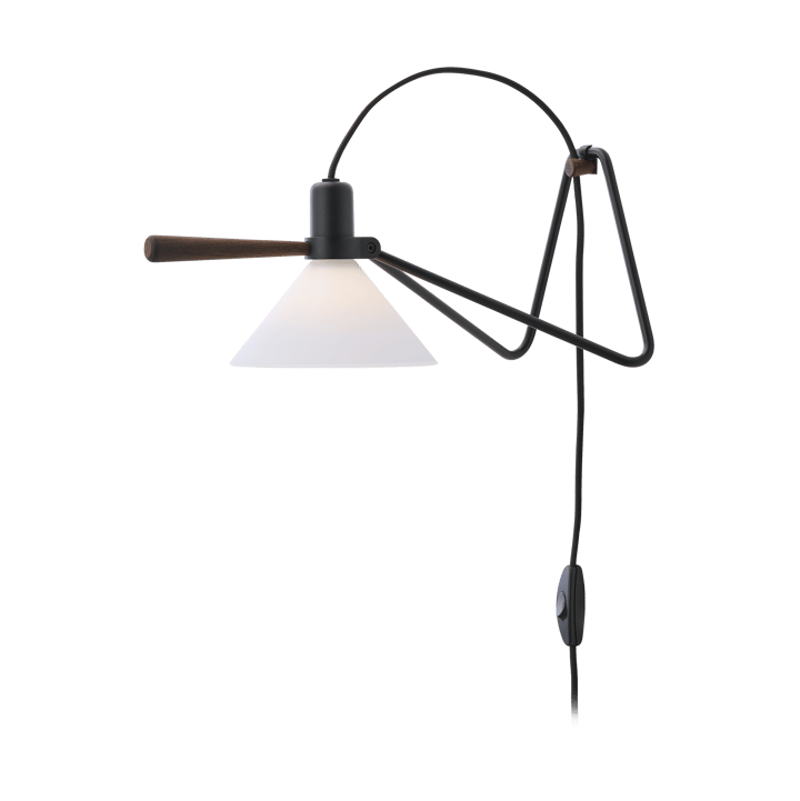 Spot vägg/bordslampa, Black-smoked oak Le Klint