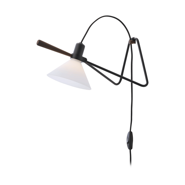 Spot vägg/bordslampa, Black-smoked oak Le Klint