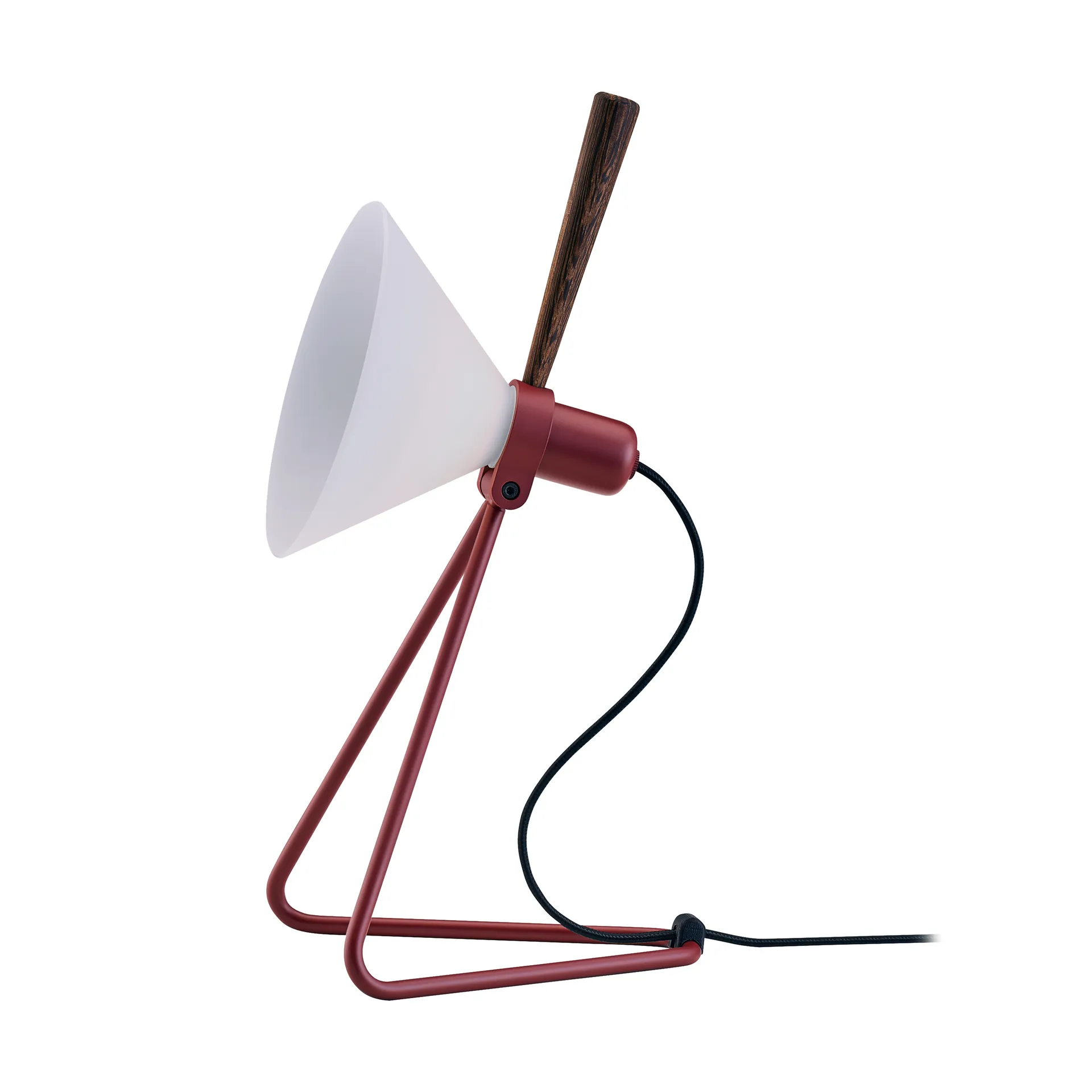 Spot vägg/bordslampa, Oxide red-smoked oak Le Klint