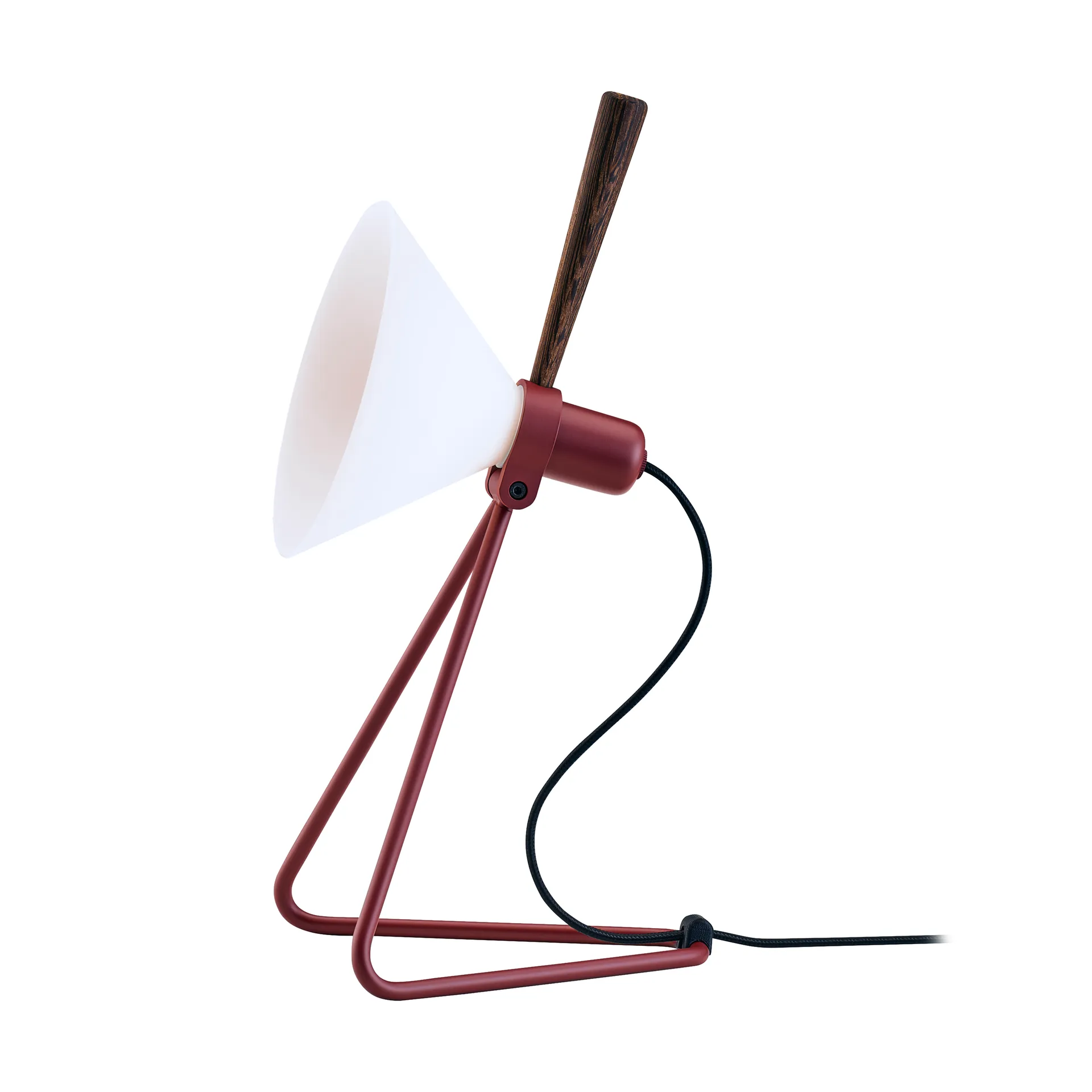 Spot vägg/bordslampa, Oxide red-smoked oak Le Klint