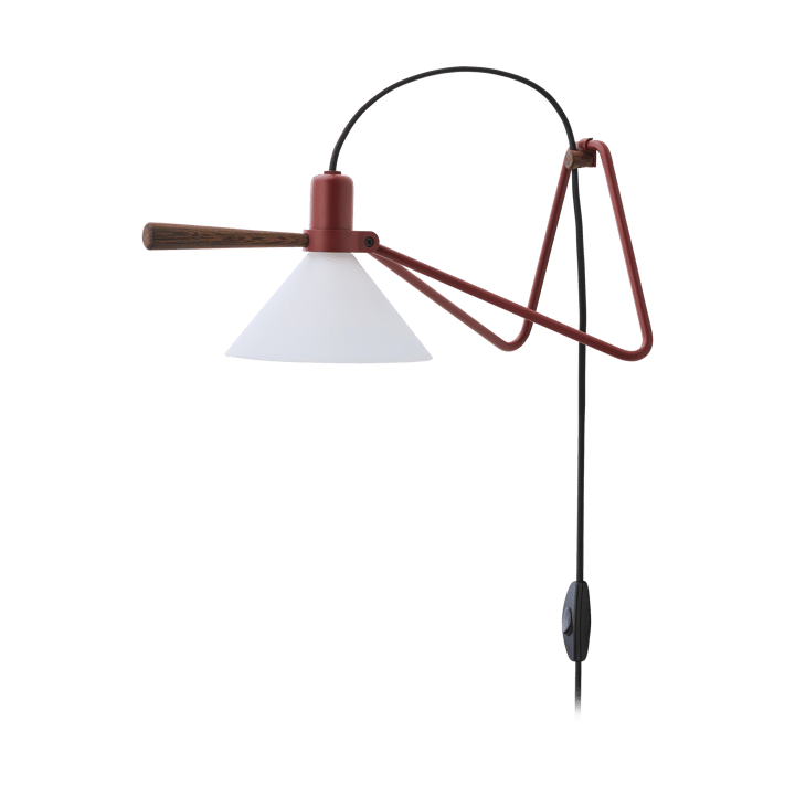 Spot vägg/bordslampa, Oxide red-smoked oak Le Klint