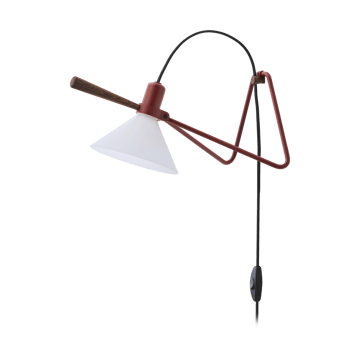 Spot vägg/bordslampa - Oxide red-smoked oak - Le Klint